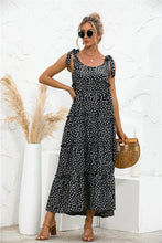 Load image into Gallery viewer, Aspen Polka Dot Tiered Dress