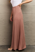 Load image into Gallery viewer, For The Day Full Size Flare Maxi Skirt in Chocolate