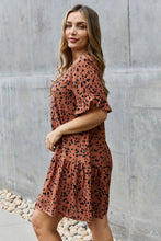 Load image into Gallery viewer, Sweet &amp; Playful Full Size Ruffle Sleeve Mini Dress