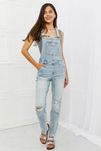 Load image into Gallery viewer, Melina Full Size Distressed Straight Leg Overalls