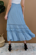 Load image into Gallery viewer, First Sight Tiered Maxi Skirt