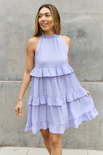 Load image into Gallery viewer, Full Size Relaxed Baby Doll Halter Dress