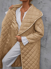 Load image into Gallery viewer, Quilted One-Snap Puffer Coat