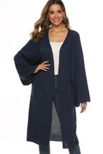 Load image into Gallery viewer, Long Sleeve Open Front Cardigan