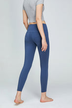 Load image into Gallery viewer, Seam Detail Wide Waistband Sports Leggings