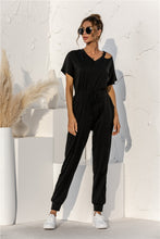 Load image into Gallery viewer, Isla Cut Out Drawstring Jumpsuit