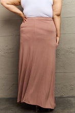 Load image into Gallery viewer, For The Day Full Size Flare Maxi Skirt in Chocolate