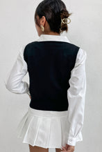 Load image into Gallery viewer, Argyle V-neck Knitted Vest