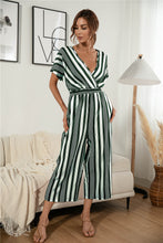Load image into Gallery viewer, Ophelia Striped Wide Leg Jumpsuit
