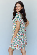 Load image into Gallery viewer, Follow Me Full Size V-Neck Ruffle Sleeve Floral Dress