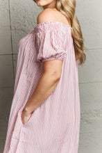 Load image into Gallery viewer, Off The Shoulder Mini Dress