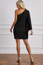 Load image into Gallery viewer, One Shoulder Statement Dress