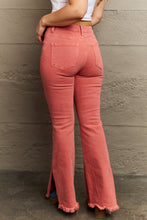 Load image into Gallery viewer, Bailey Full Size High Waist Side Slit Flare Jeans