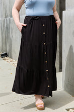 Load image into Gallery viewer, So Easy Full Size Solid Maxi Skirt