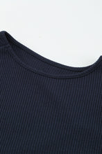 Load image into Gallery viewer, Cutout One-Shoulder Ribbed Top