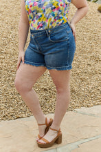 Load image into Gallery viewer, Maya Full Size Mid Rise Asymmetrical Shorts