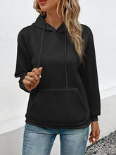 Load image into Gallery viewer, Long Sleeve Front Pocket Hoodie