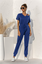Load image into Gallery viewer, Isla Cut Out Drawstring Jumpsuit