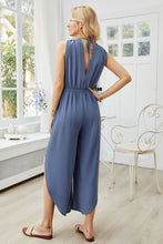Load image into Gallery viewer, Sienna Asymmetrical Hem Tie Back Jumpsuit