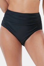 Load image into Gallery viewer, Ruched High Waisted Swim Bottoms