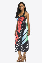 Load image into Gallery viewer, Butterfly Spaghetti Strap Cover Up