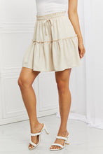 Load image into Gallery viewer, Carefree Linen Ruffle Skirt