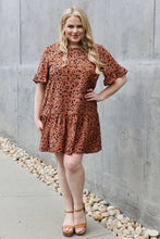Load image into Gallery viewer, Sweet &amp; Playful Full Size Ruffle Sleeve Mini Dress