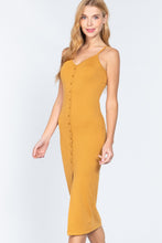 Load image into Gallery viewer, Veda Button Down Midi Dress