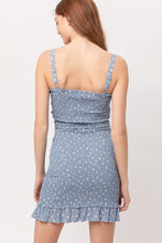 Load image into Gallery viewer, Alyssa Woven Printed Smocking Dress