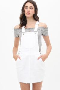 Dylan Square Neck Overall Dress