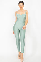 Load image into Gallery viewer, Laveau Cinched Sweetheart Jumpsuit