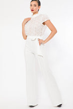 Load image into Gallery viewer, Jordana Flower Lace Jumpsuit