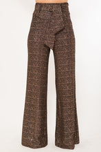 Load image into Gallery viewer, Bronze Speck Shiny Paillette Pants