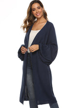 Load image into Gallery viewer, Long Sleeve Open Front Cardigan