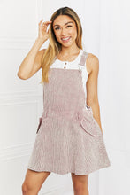 Load image into Gallery viewer, To The Park Full Size Overall Dress in Pink