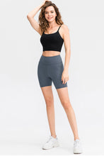 Load image into Gallery viewer, High Waist Biker Shorts with Pockets