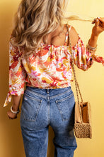 Load image into Gallery viewer, Printed Off Shoulder Blouse