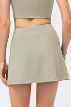 Load image into Gallery viewer, Contrast Stitching Wrap Athletic Skort