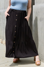 Load image into Gallery viewer, So Easy Full Size Solid Maxi Skirt