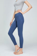 Load image into Gallery viewer, Seam Detail Wide Waistband Sports Leggings