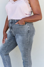 Load image into Gallery viewer, Racquel Full Size High Waisted Stone Wash Slim Fit Jeans