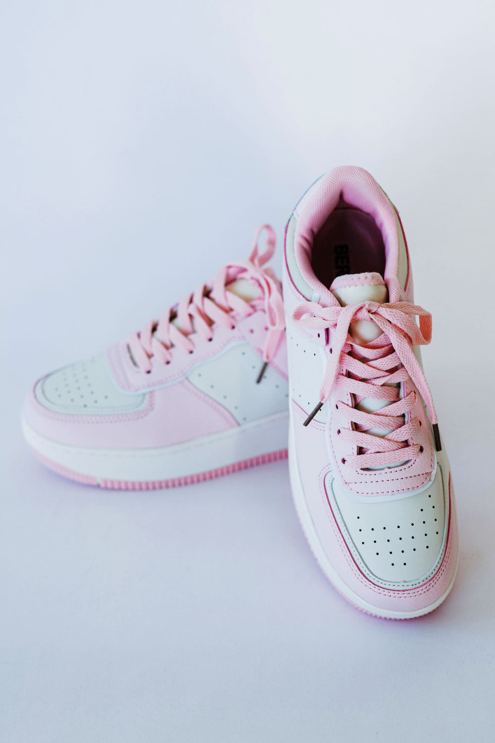 Light Pink Mile a Minute Platform Sneakers