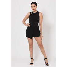 Load image into Gallery viewer, Madrea Buckle Sleeveless Romper - Women’s Clothing