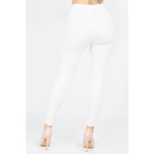 Load image into Gallery viewer, White High Waist Denim Jeans - Women’s Clothing