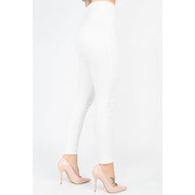 Load image into Gallery viewer, White High Waist Denim Jeans - Women’s Clothing